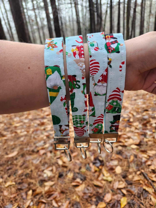 Christmas Gnome Wristlets