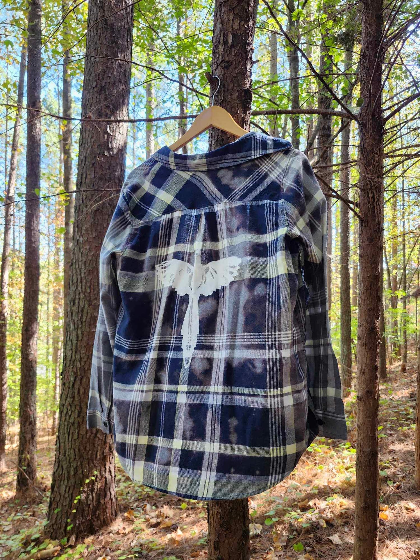 Long sleeve flannel, Size L