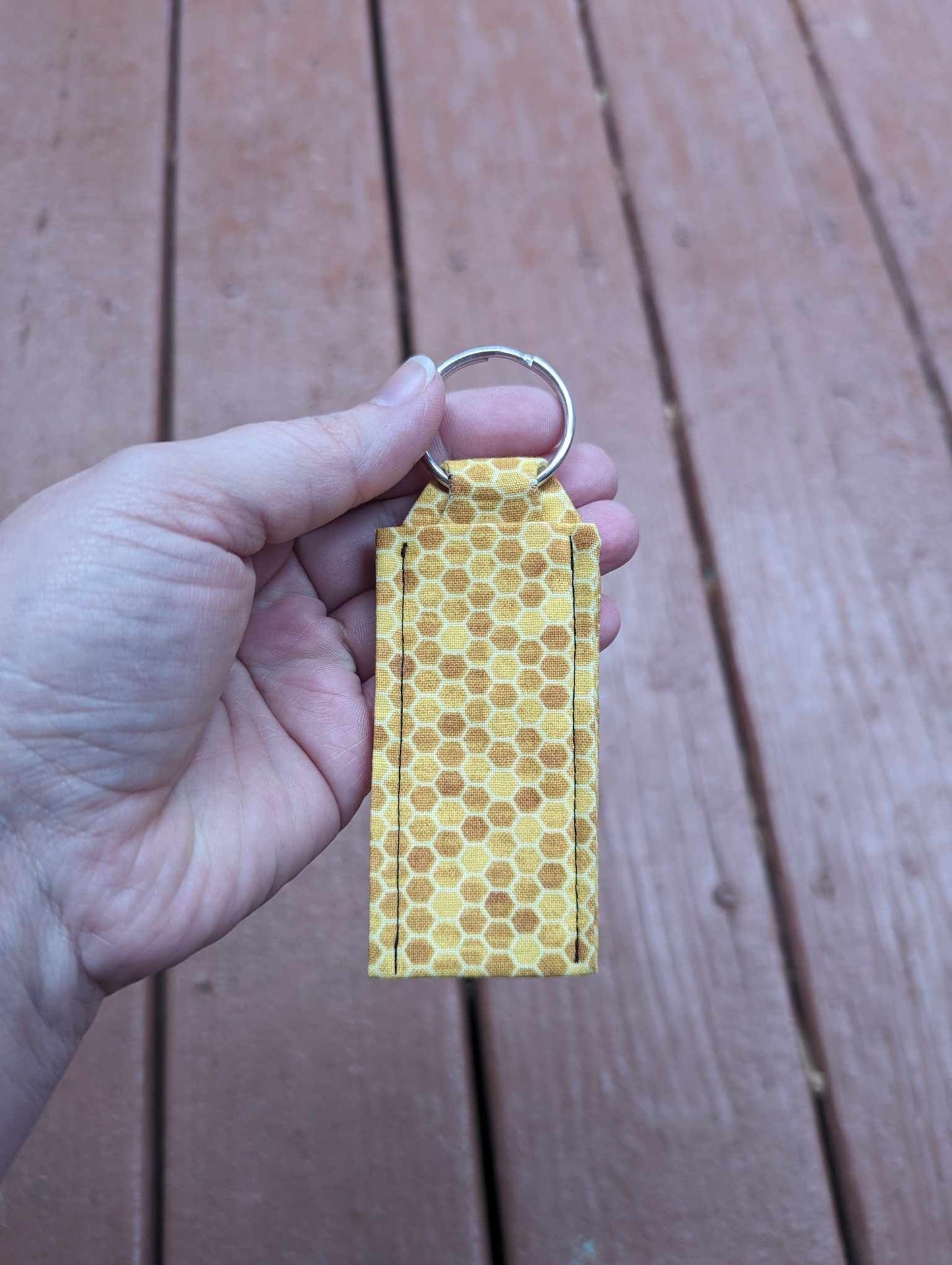 Keychain Chapstick Holder