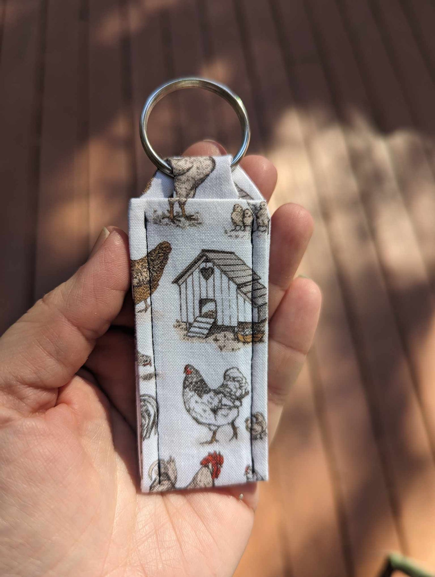 Keychain Chapstick Holder