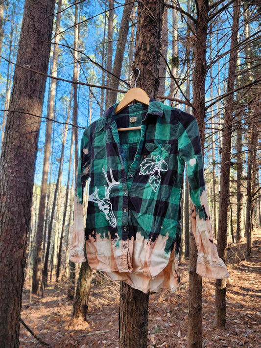 On sale Long sleeve flannel, Size XS